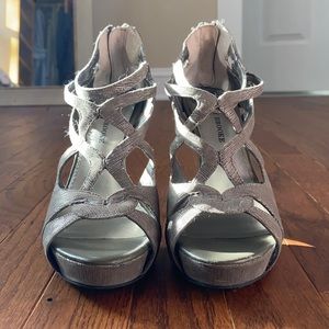 Audrey Brooke Silver Heels